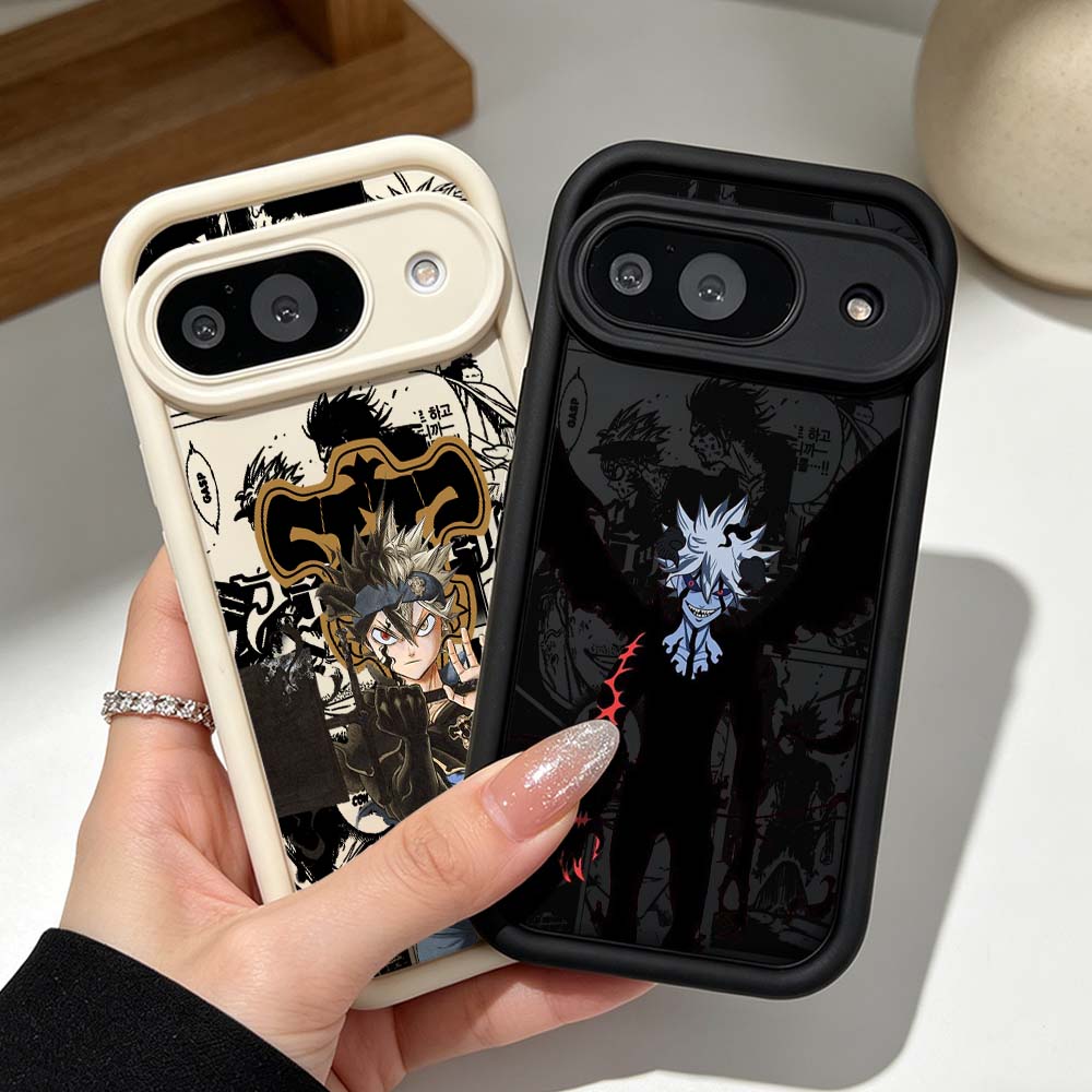 Google Pixel 9 Pro - Black Clover Coole Handyhülle für Google