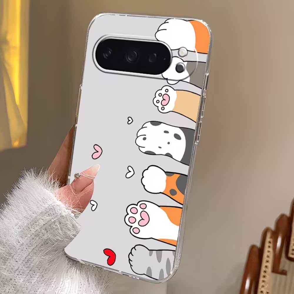 Cartoon-Katzenpfoten-Abdruck K – Google Pixel 9 Pro Bewertung und Preis