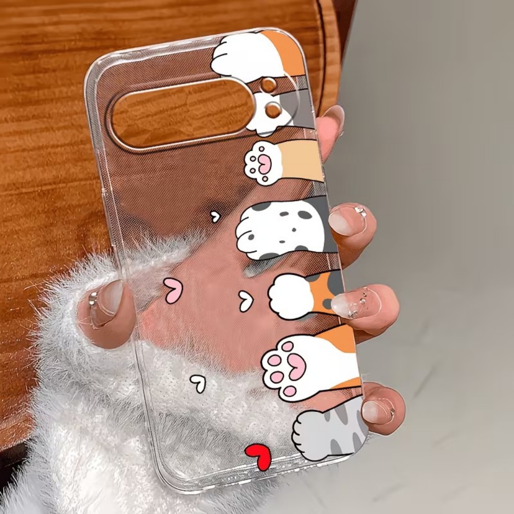 Cartoon-Katzenpfoten-Abdruck K – Google Pixel 9 Pro Bewertung und Preis