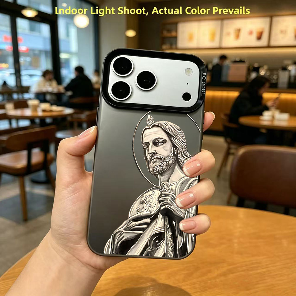 San Judas Tadeo Muster-Design  – Apple Iphone 15 Bewertung und Preis