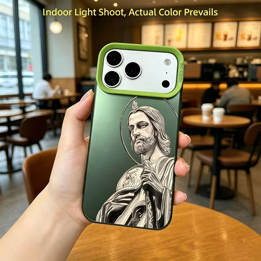 San Judas Tadeo Muster-Design  – Apple Iphone 15 Bewertung und Preis