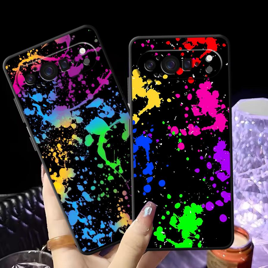 Regenbogen-Farbspritzer Handyh – Google Pixel 9 Bewertung und Preis