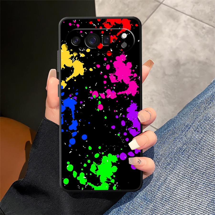 Regenbogen-Farbspritzer Handyh – Google Pixel 9 Bewertung und Preis