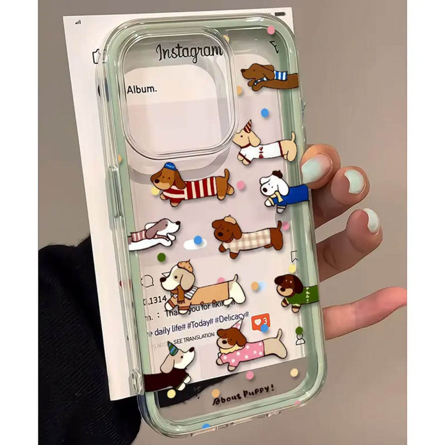 Niedliche Polka-Dot-Dackel 2-i – Samsung Galaxy A55 Bewertung und Preis