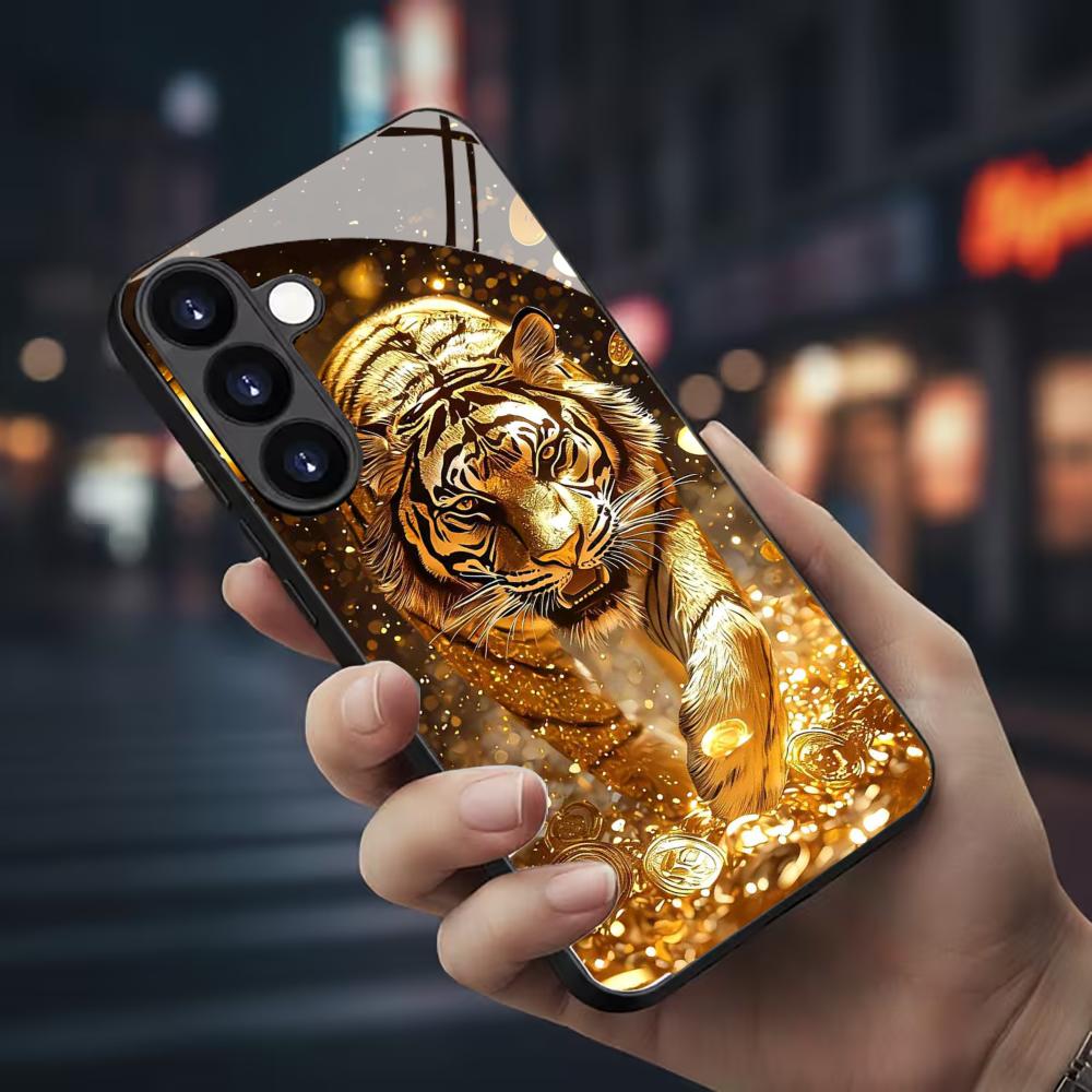 Tiger-Muster Glas-Handyhülle f – Samsung Galaxy S24 Bewertung und Preis